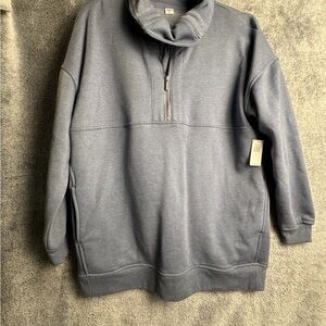 Old Navy Men's Zip-Up Sweater in Gray